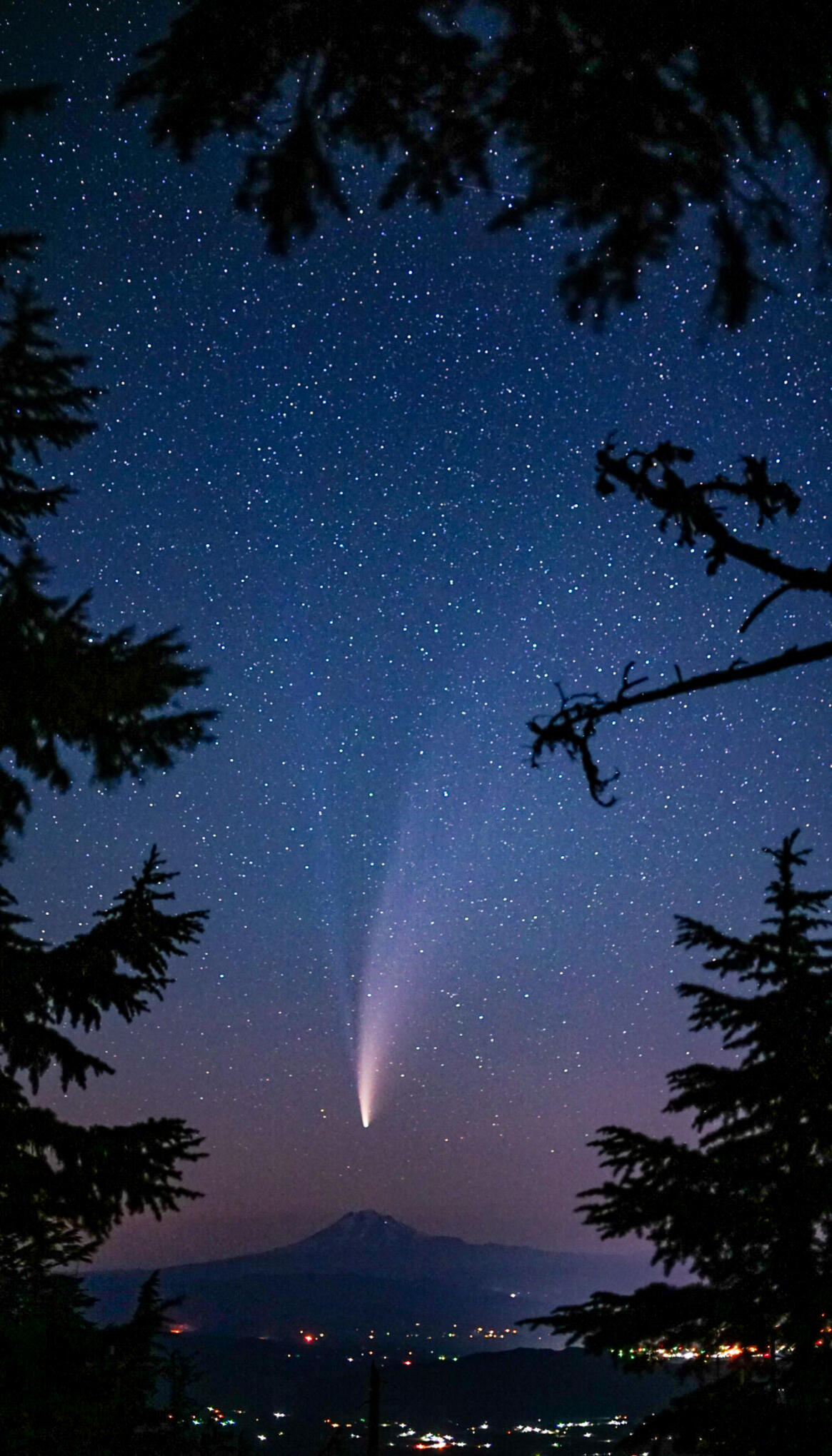 Untitled Comet Neowise over Northern Arizona